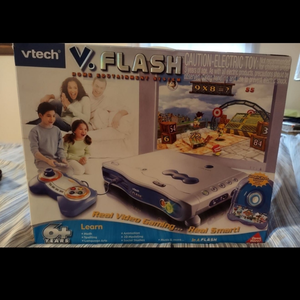 Brand new, Sealed Vtech V.Flash Home Edutainment System